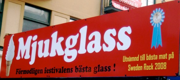 Utnämnd till bästa mat på Sweden Rock?