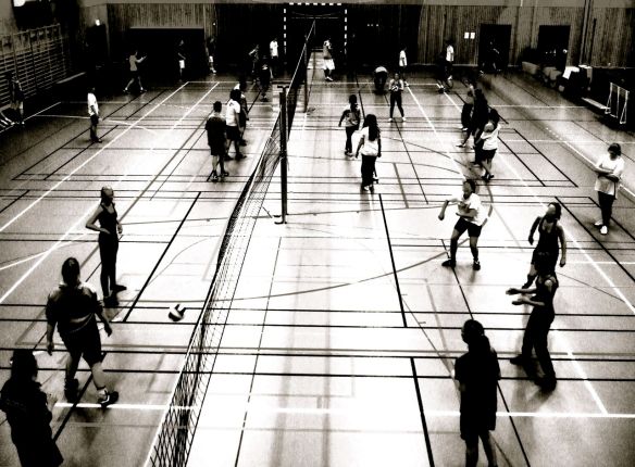 volleyboll Rent spel?