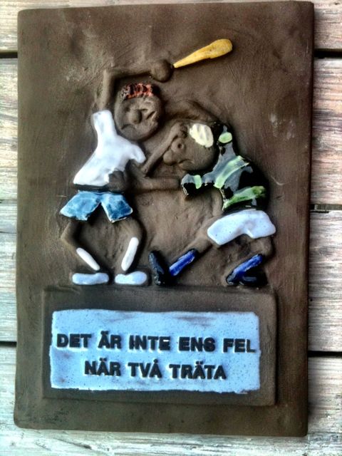 Notera det dubbla budskapet!